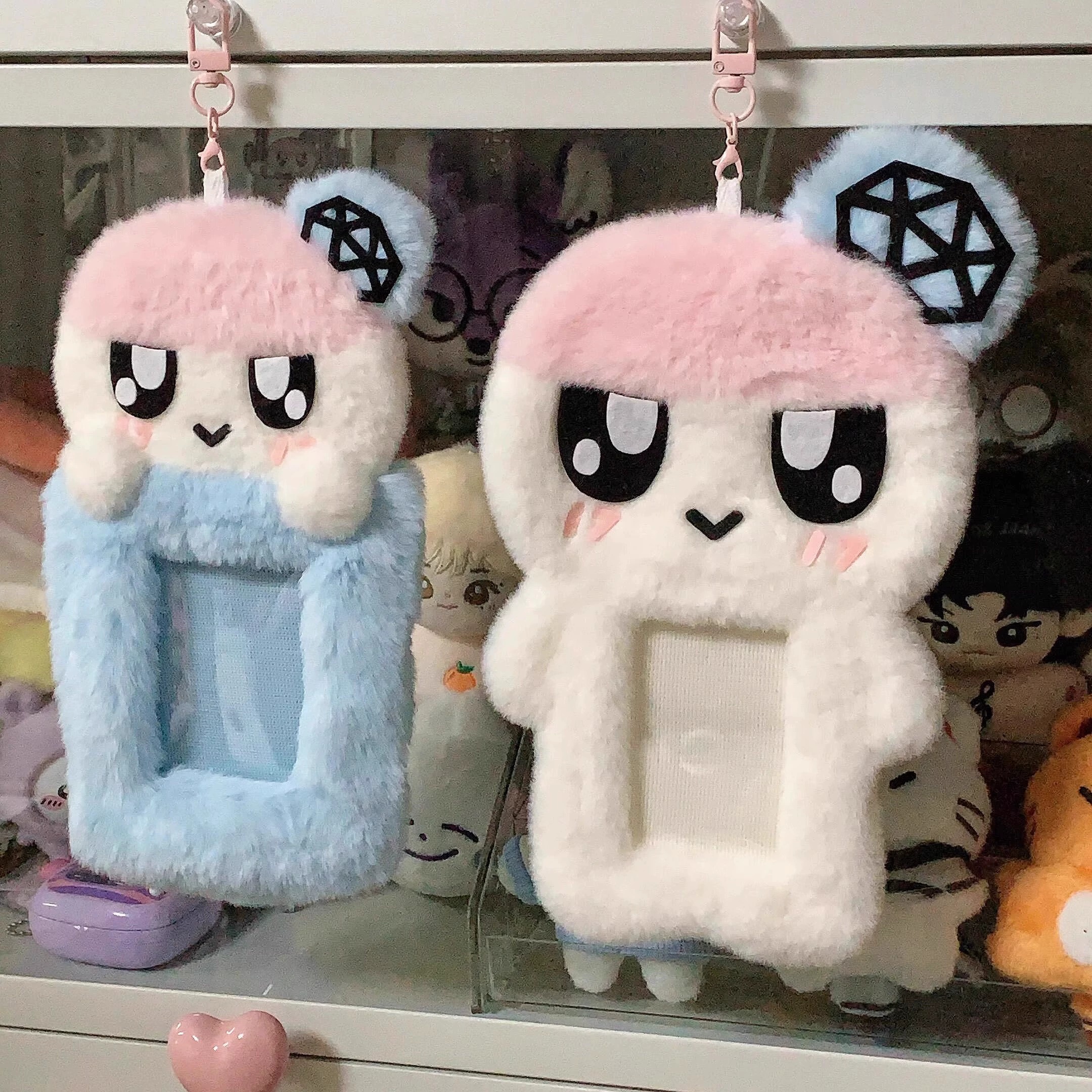 seventeen周边软乎乎毛绒3寸卡套