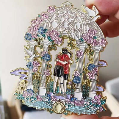 莎头金属徽章孙颖莎王楚钦周边