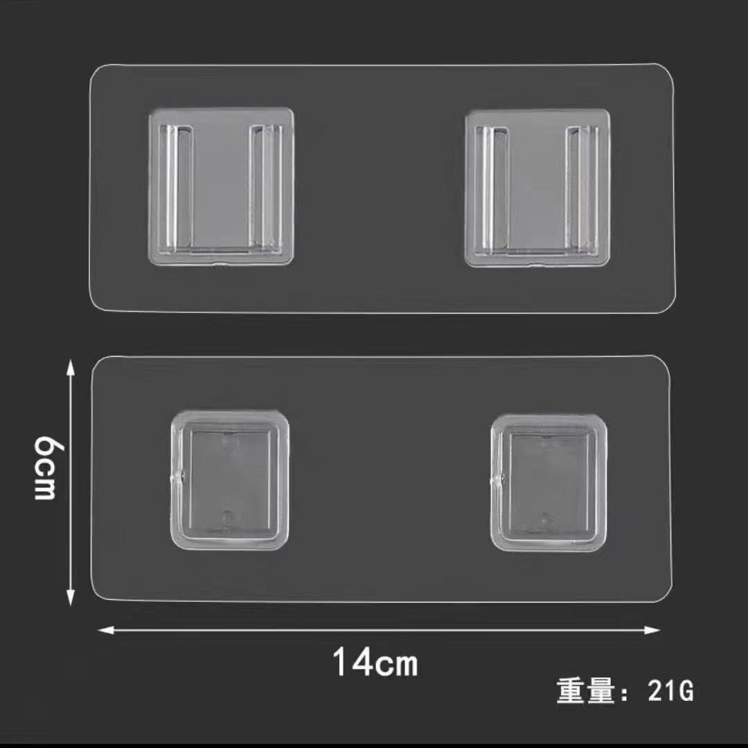 厕所纸巾盒强力贴免打孔贴片牙刷架置物架配件筷子盒免钉无痕胶贴
