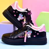 15岁球鞋 中小学生5女孩子6秋季 13魔术贴单鞋 11黑跑鞋 7中大童9板鞋