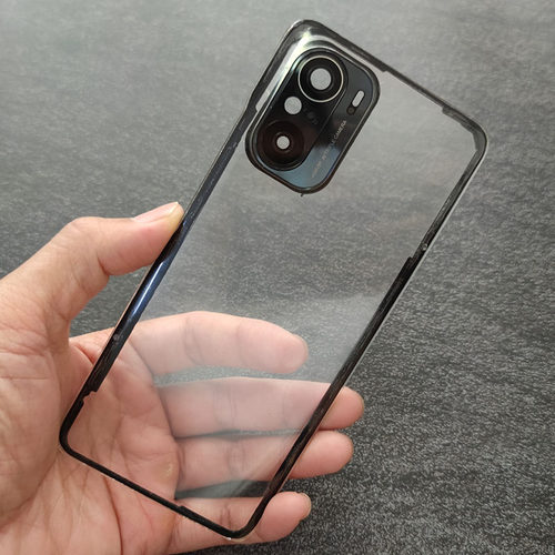 红米K40/S后盖塑料改装透明蓝光