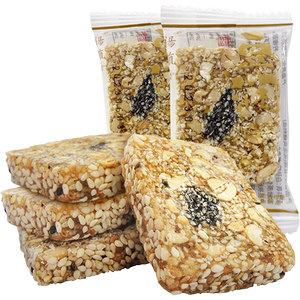 扬航花生豆润250g 广东糕点 经典潮汕特产牛皮糖 手工花生芝麻糖