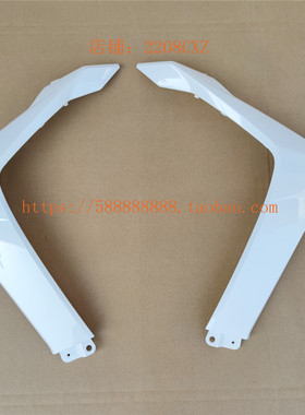 新大洲本田电动车外壳TDR18Z前侧盖D1左右前护盖D24A边条边盖白色