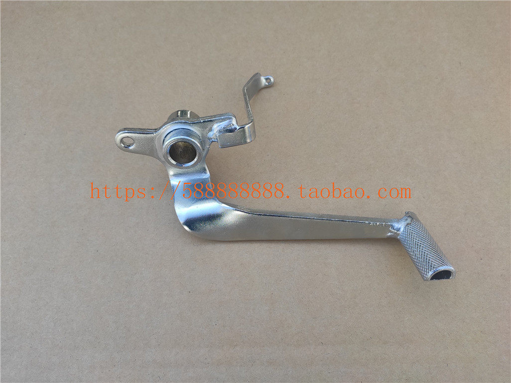 新大洲本田配件SDH175-6CBF190R暴风眼后刹车踏杆制动踏板原装