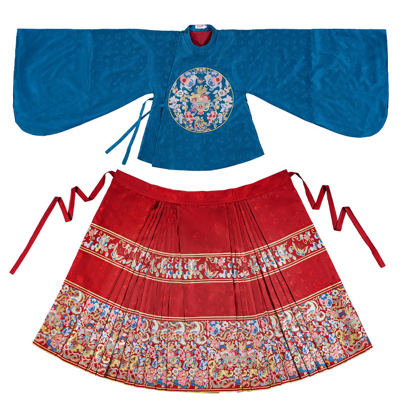 楚汉灵韵汉服女秋冬明制马面裙圆领大襟宴桃源仿妆花,女装/女士精品,汉服套装,淘宝优惠券,粉丝福利购,淘宝优惠卷