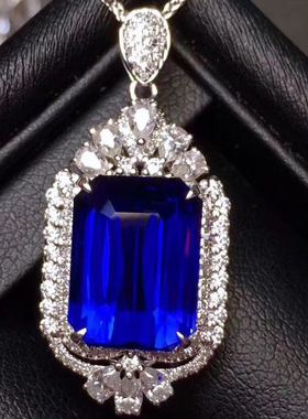 纯银豪华风晚宴鸽子蛋项链坠