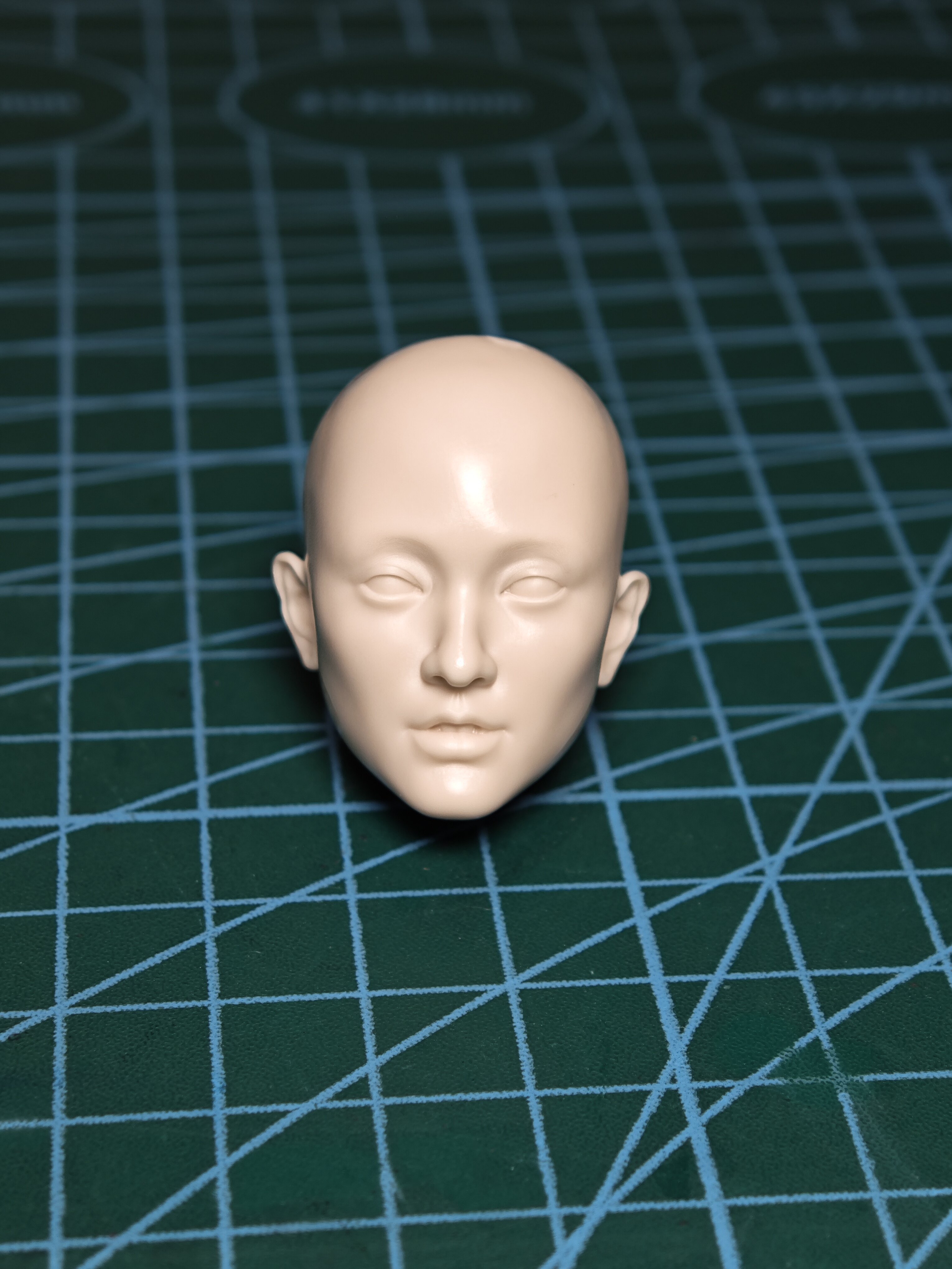 1/6白模 亚洲美女  周迅  头雕白模  兵人配件