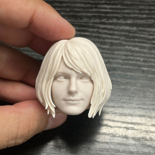 1/6白模 生化危机  艾什莉 碍事莉 头雕 VT一翻 兵人配件