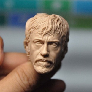 1/6白模 NUT 钢铁侠 赛车手唐尼 托尼头雕 复仇者联盟