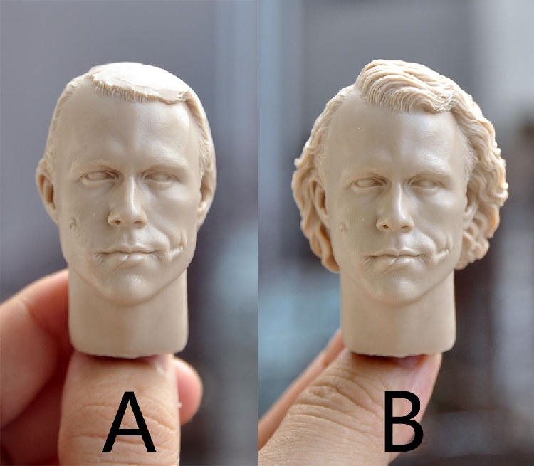 1/6 adam gu 2.0 小丑 希斯莱杰 普通植发版本 高品质