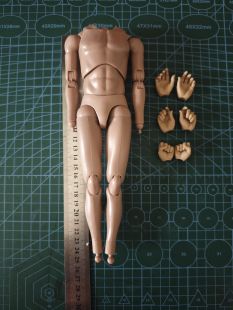 清仓非hottoys ht 1/6 兵人男素体 窄肩宽肩 普通 高个  含手型