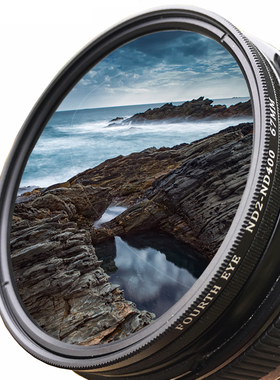 超薄ND2-400可调减光镜52mm中灰密度镜适用尼康18-55mm50f1.8镜头