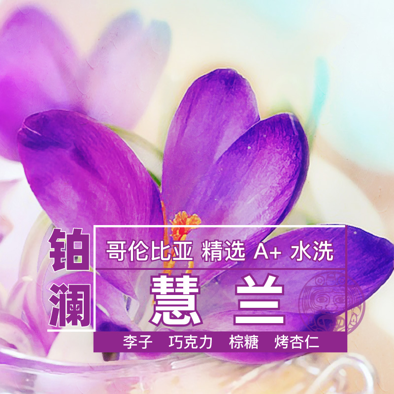 新鲜烘焙哥伦比亚慧兰咖啡豆