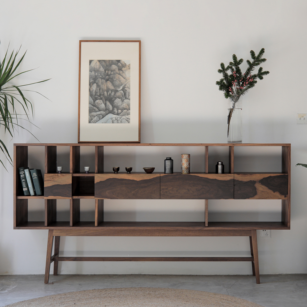 野径生活岁月茶边柜侘寂风