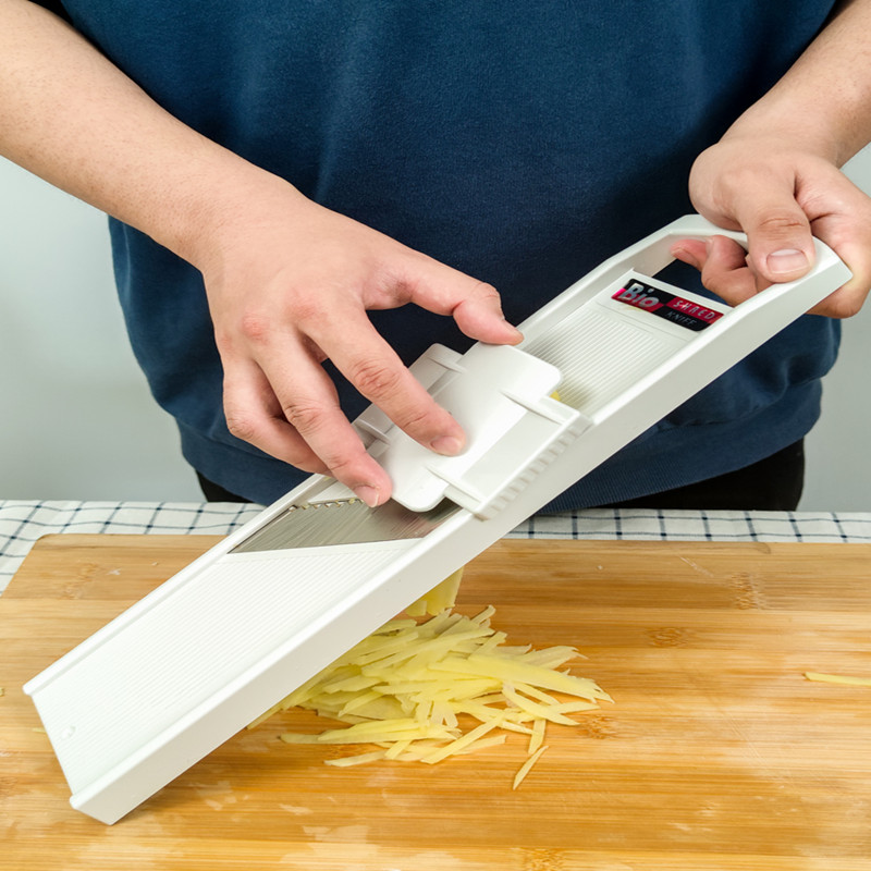 韩国进口切丝器擦菜板粗细可调节