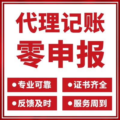 代理记账专业会计公司一对一服务