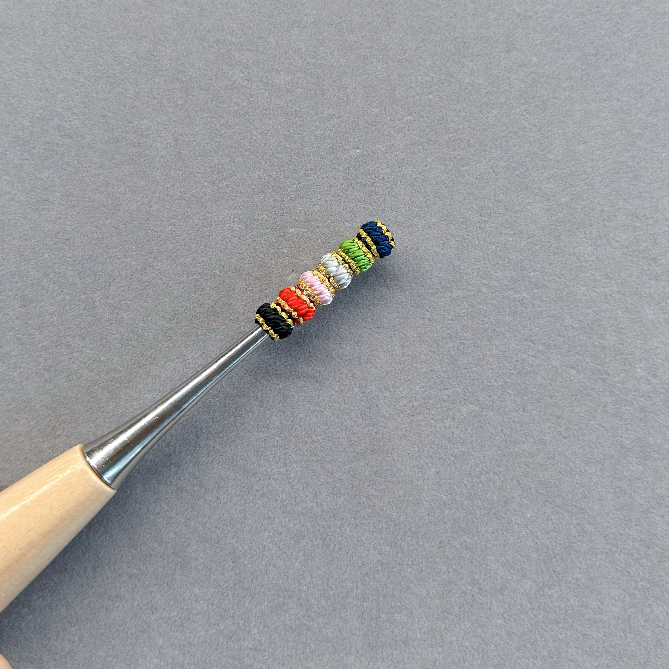 定制金线圈 小号无痕璎珞金银绕线圈手工diy编织手绳手链隔片配件