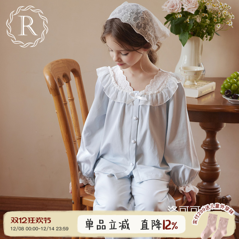 海蒂公主古典家居服纯棉2025新款