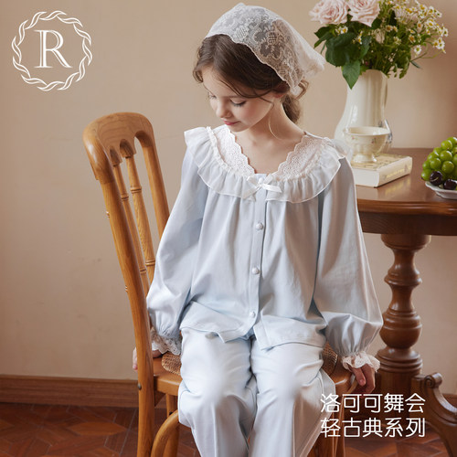 海蒂公主古典家居服纯棉2025新款