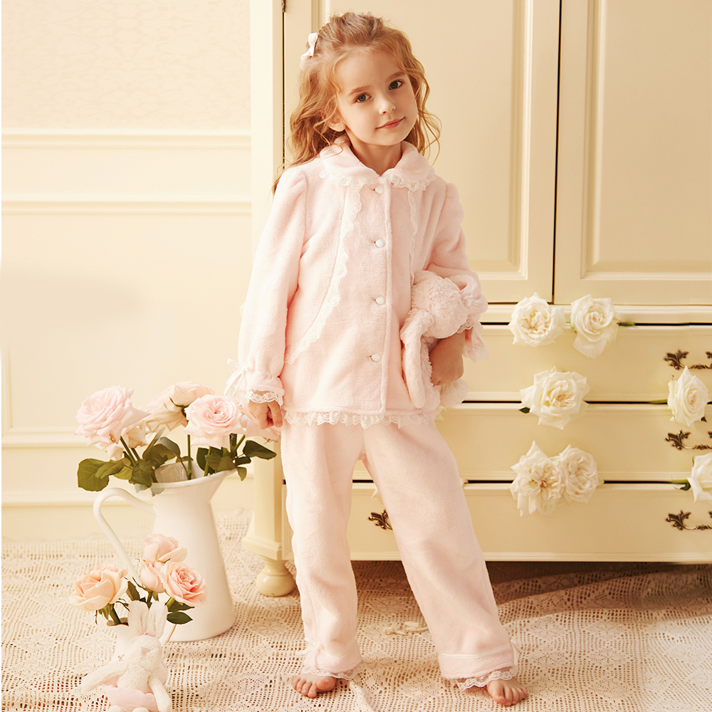 rosetree珊瑚绒睡衣珊瑚绒