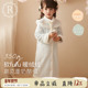 RoseTree女童冬季 睡袍珊瑚绒法兰绒儿童宝宝浴袍女孩汉服保暖睡衣