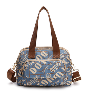 盛装 帆布斜挎包背包斜跨大容量休闲包牛津布女包潮X43 舞步新款