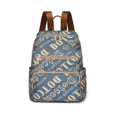 时尚 盛装 舞步2025新款 休闲帆布双肩包旅游包多拉链背包X174