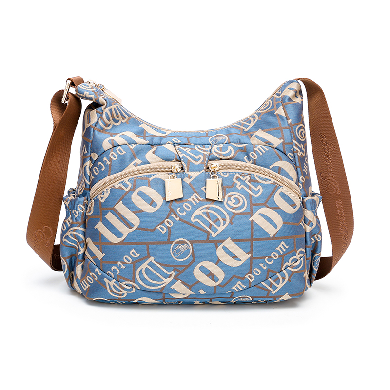 盛装舞步轻巧时尚多层设计斜挎包