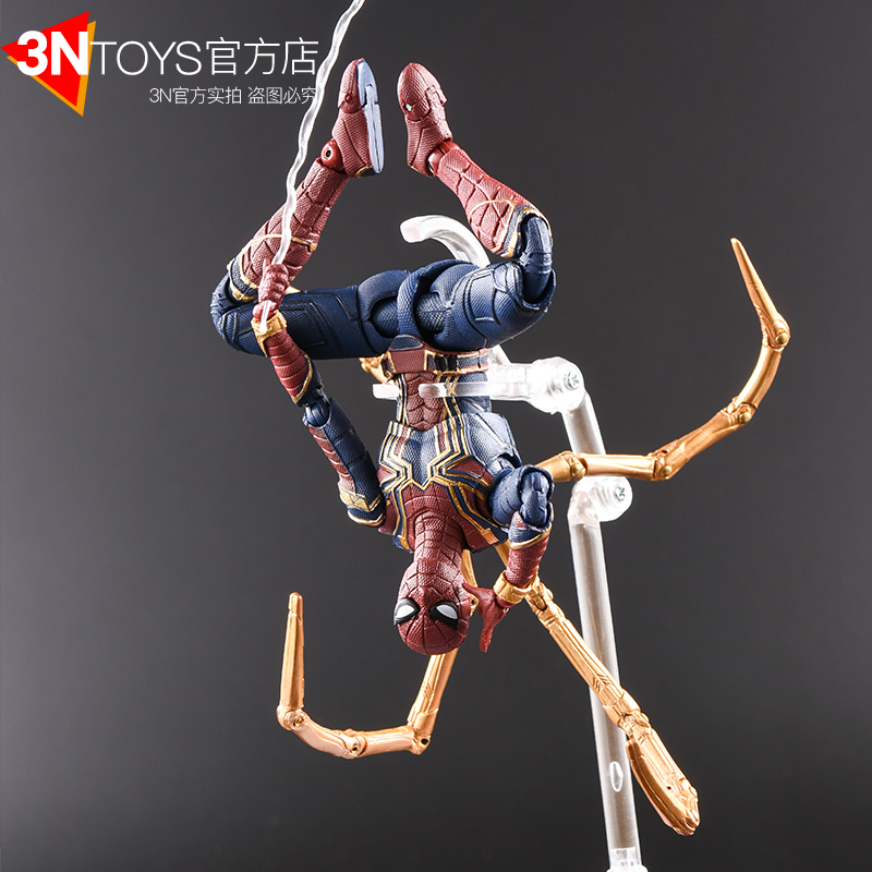3NToys¸ÖÌúÖ©ÖëÏÀÊÖ°ìshfÓ¢ÐÛÔ¶Õ÷¹Ø½Ú¿É¶¯ÍæÅ¼Ä£Ð͸´Áª4ÆßϦÀñÎï