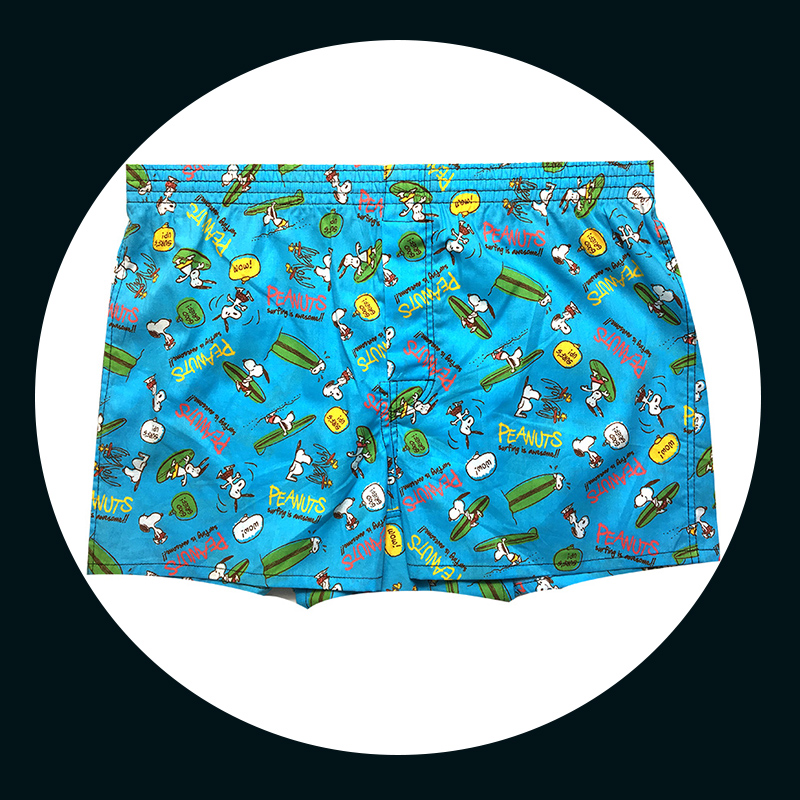 日单史努比男士纯棉居家裤阿罗裤