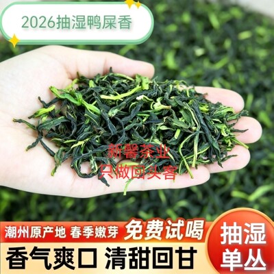正宗潮州头春高香抽湿鸭屎香清香凤凰单枞茶乌岽单丛抽湿单丛送礼