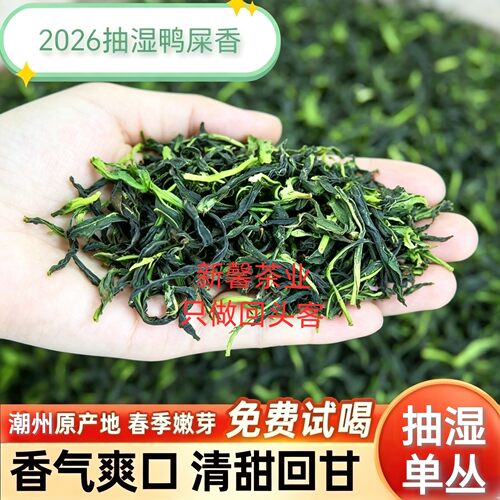 正宗潮州头春高香抽湿鸭屎香清香凤凰单枞茶乌岽单丛抽湿单丛送礼