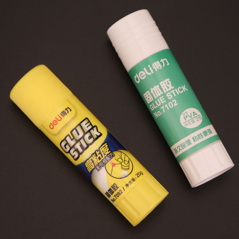 固体胶强力笔形固体胶水学生用高粘度小清新手工可爱胶棒文具36g