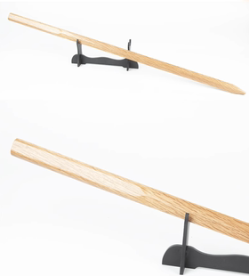 一体木剑实木制菠萝格木质重剑道居合木刀剑武术训练习实战双手剑