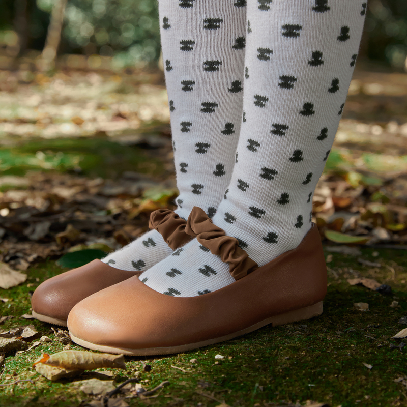 papa爬爬春季儿童小皮鞋软底透气