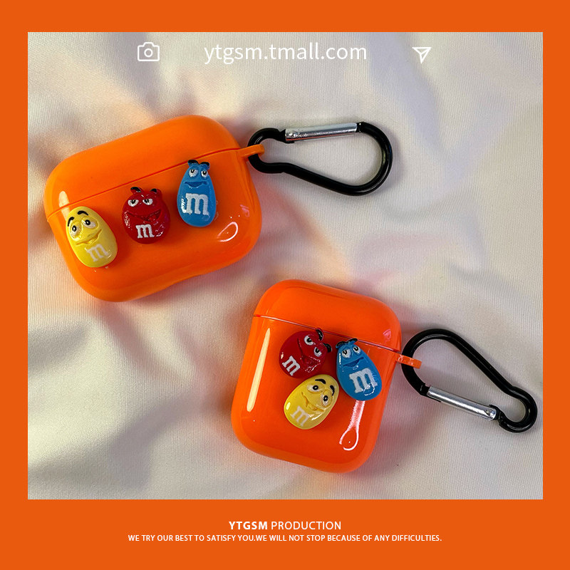 Orange chocolate airpods3 Protective sleeve apple airpodspro2 Headphone sets originality lovely silica gel one The two generation senior men and women new pattern lovers Protective shell Pendant Boxin the 3C Digital Accessories,  MP3/MP4 Fitting , Headphone Accessories  category - from Buy2taobao.com to provide professional Taobao agent buy service