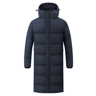 羽绒服中国队冬训石墨烯加绒过膝运动员大衣男女中长款体院训练服