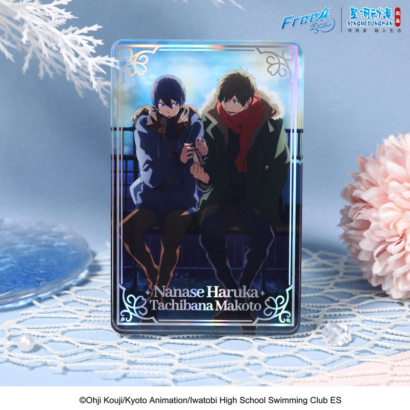 星河动漫Free！冬日亚克力摆件
