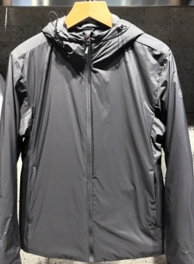 阿珂姆防泼水防寒透气轻量棉服户外功能外套轻盈保暖连帽休闲棉衣