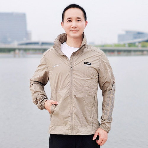 大厂防晒衣upf50男登山连帽轻薄