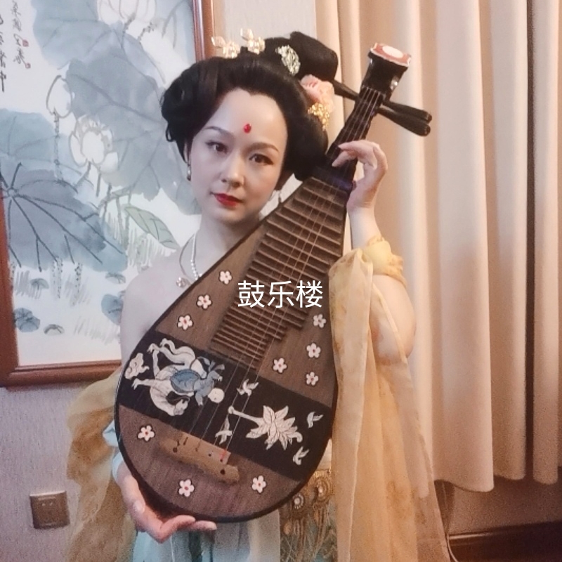 仿古挂件琵琶民族乐器创意壁饰品