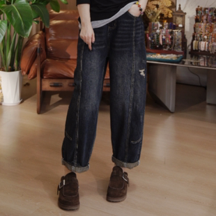 休闲百搭弯刀裤 S29YA570516