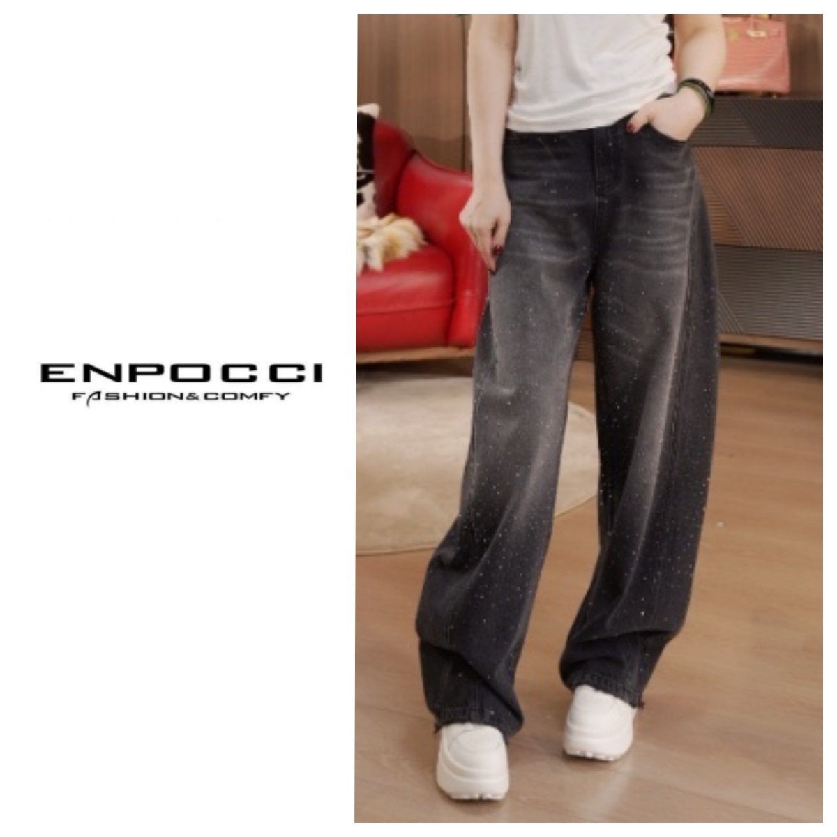 新款牛仔裤满天星弯刀裤S30YS378320,女装/女士精品,民族服装/舞台装,淘宝优惠券,粉丝福利购,淘宝优惠卷