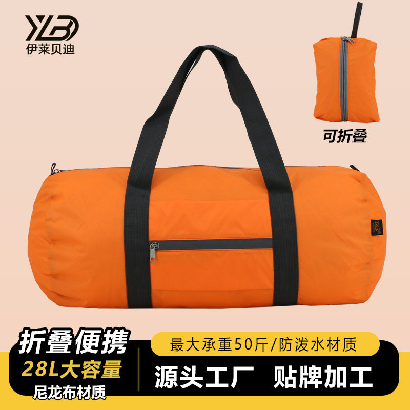 健身包男运动包女训练包瑜伽圆筒水盆