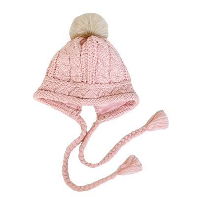 韩版儿童加厚毛线帽洋气百搭