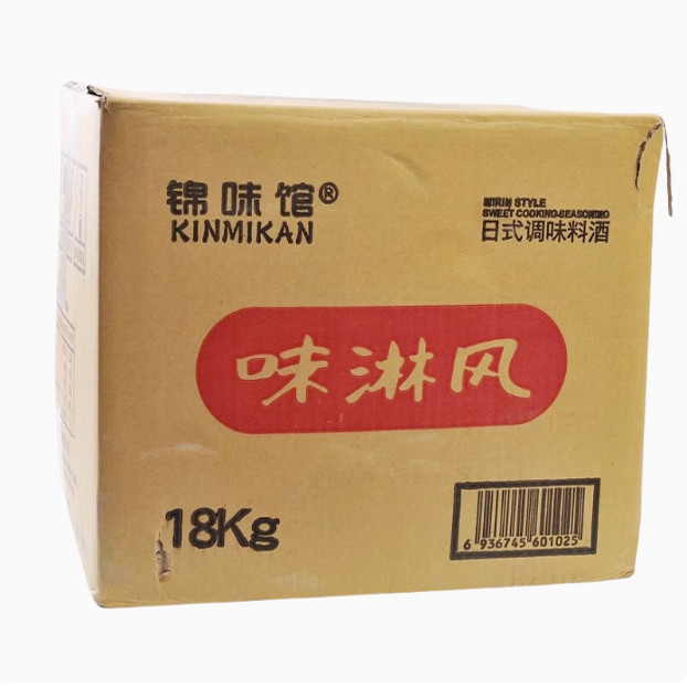 【日本料理调味品/料理食材】锦味馆味淋风 料酒 18L桶装