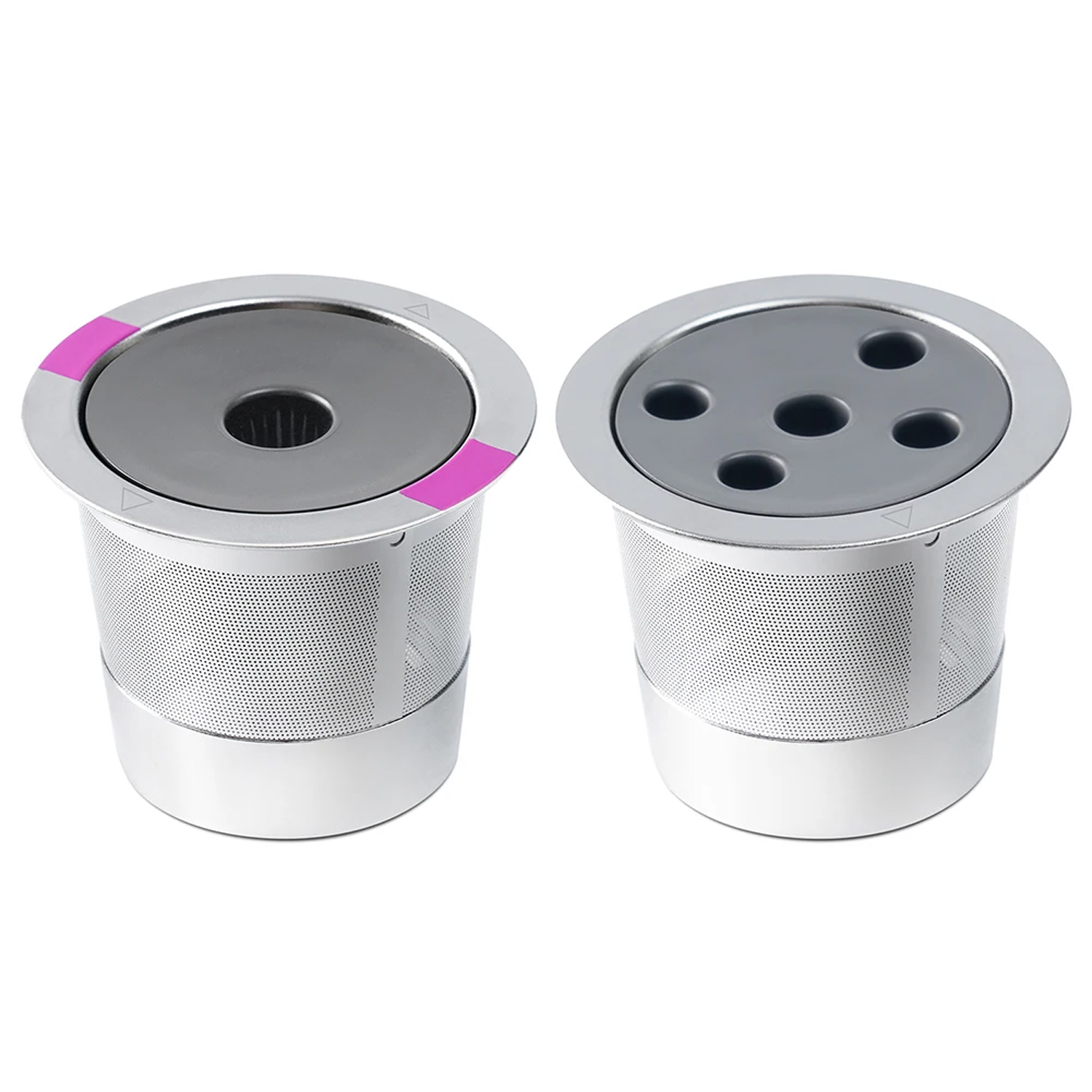 兼容keurig咖啡机重复使用咖啡过滤器循环五金滤网单孔K cup胶囊