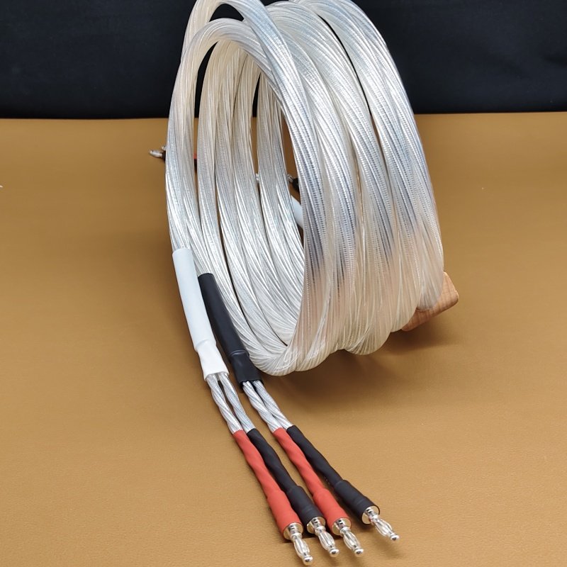 音乐丝带奥丁2代喇叭线原装纯银发烧功放胆机音响HIFI旗舰音箱线