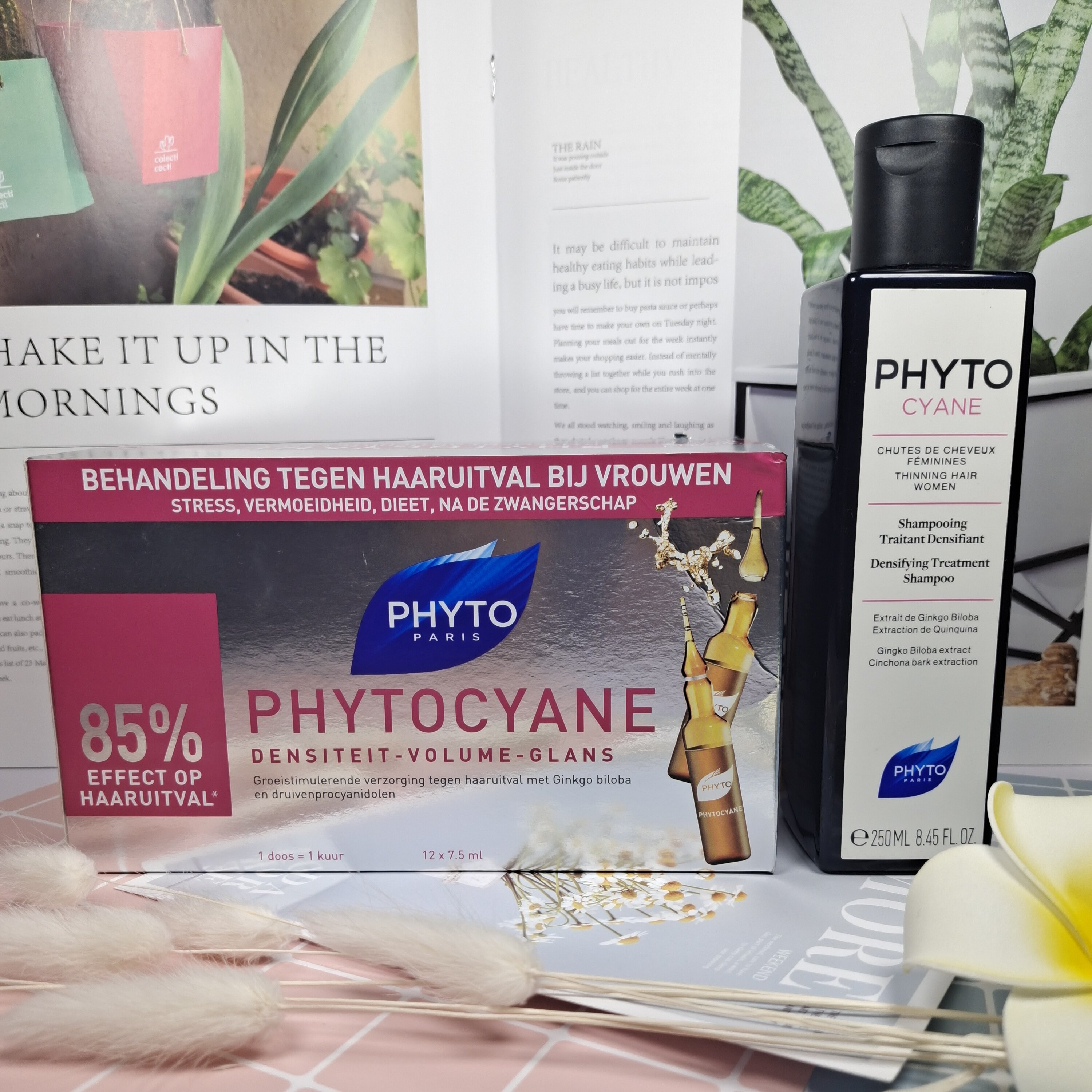 亏本清仓法国phyto发朵丝漾女士防脱精华固发sheng发浓发育发