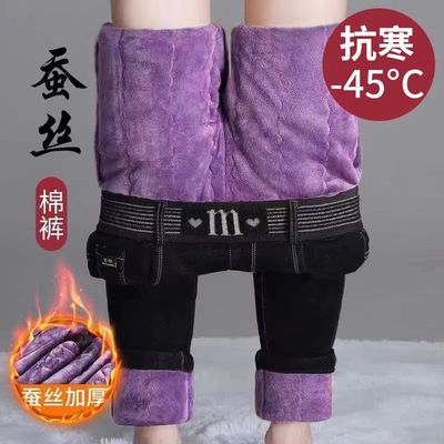 铅笔长裤特厚牛仔2025保暖